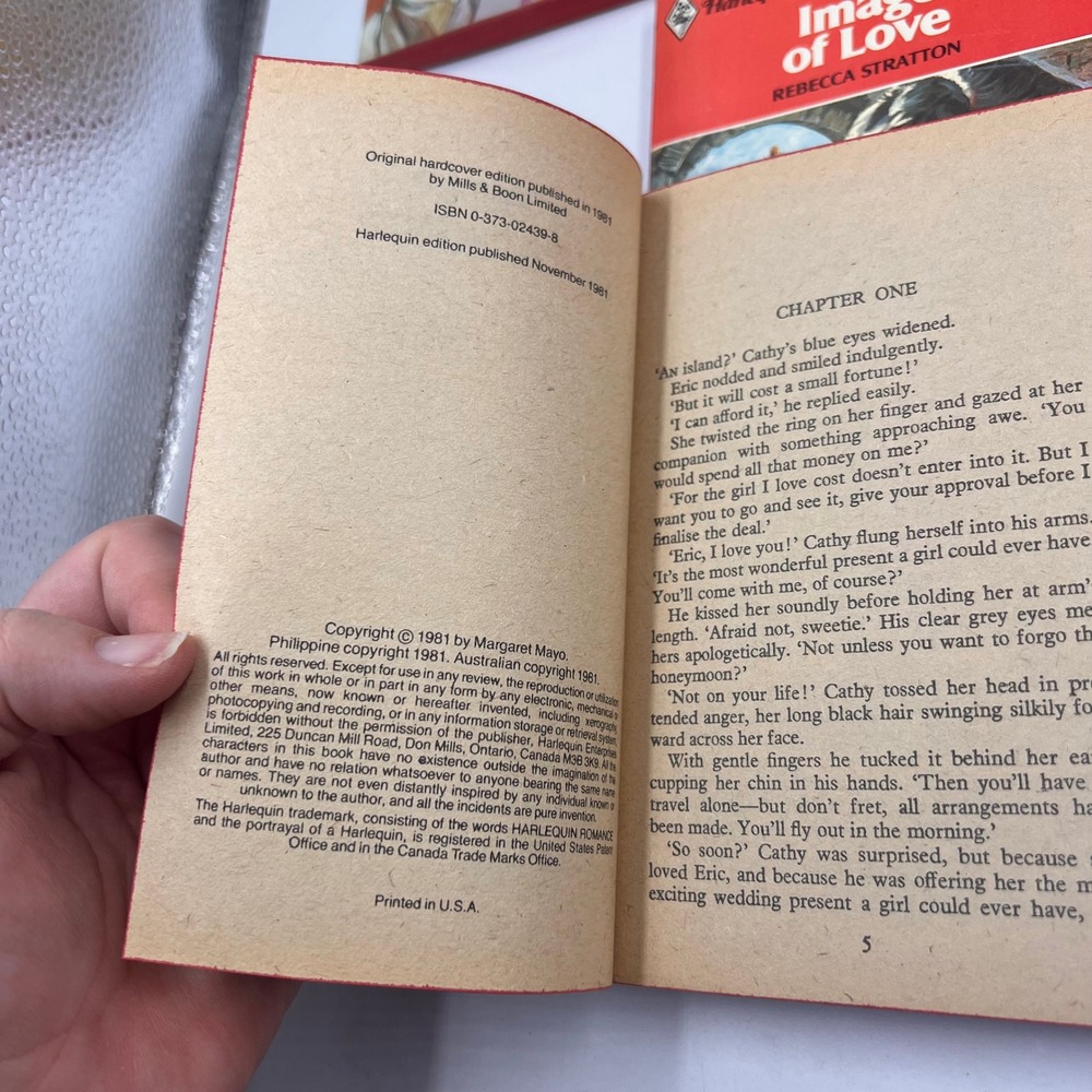 Vtg Harlequin Romance Paperback Lot 22 Books Pargeter Stratton Lamb 1970s 80s - Picture 6 of 13